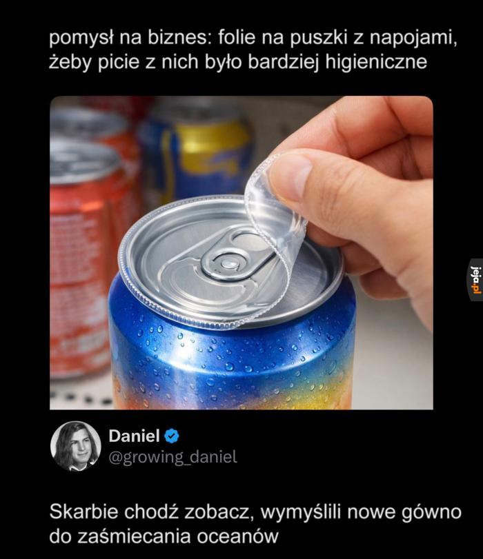 Tego właśnie nam trzeba, więcej plastiku