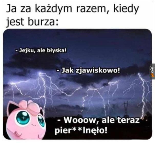 Uwielbiam burzę