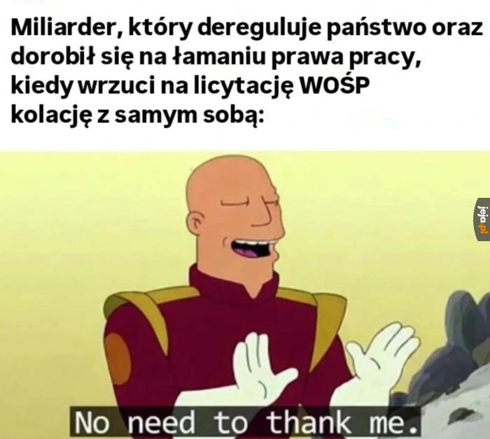 Nie ma za co