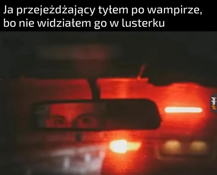 No nie zauważyłem