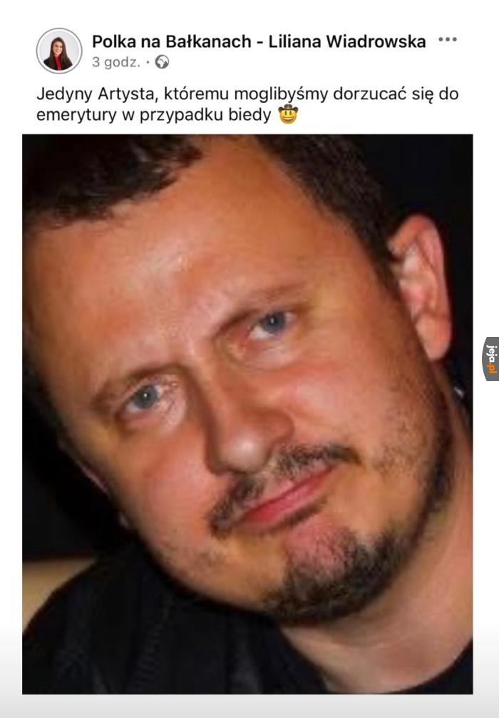 Jemu się należy dozgonne wsparcie