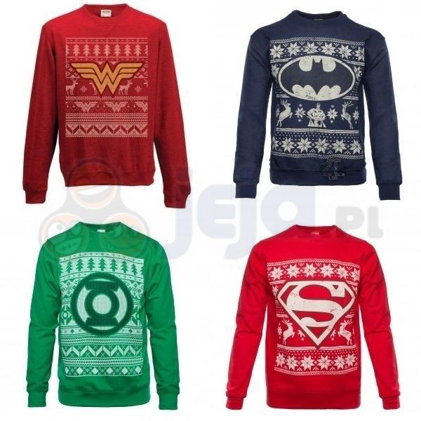 Świąteczne swetry od DC Comics