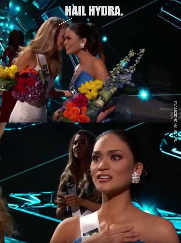 Co Miss USA szepnęła do Miss Filipin