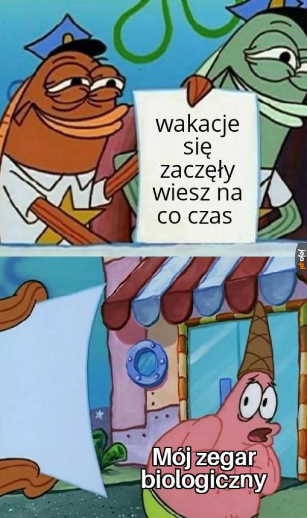 I cyk, siedzenie na Jeja do drugiej