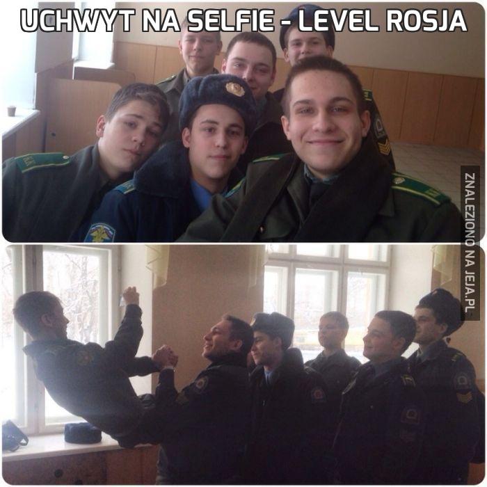 Uchwyt na selfie - level Rosja