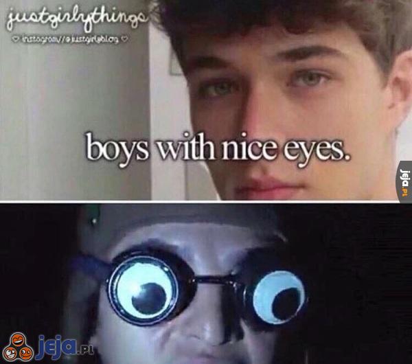 Chłopcy z pięknymi oczami