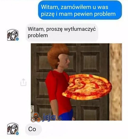 Problem z pizzą