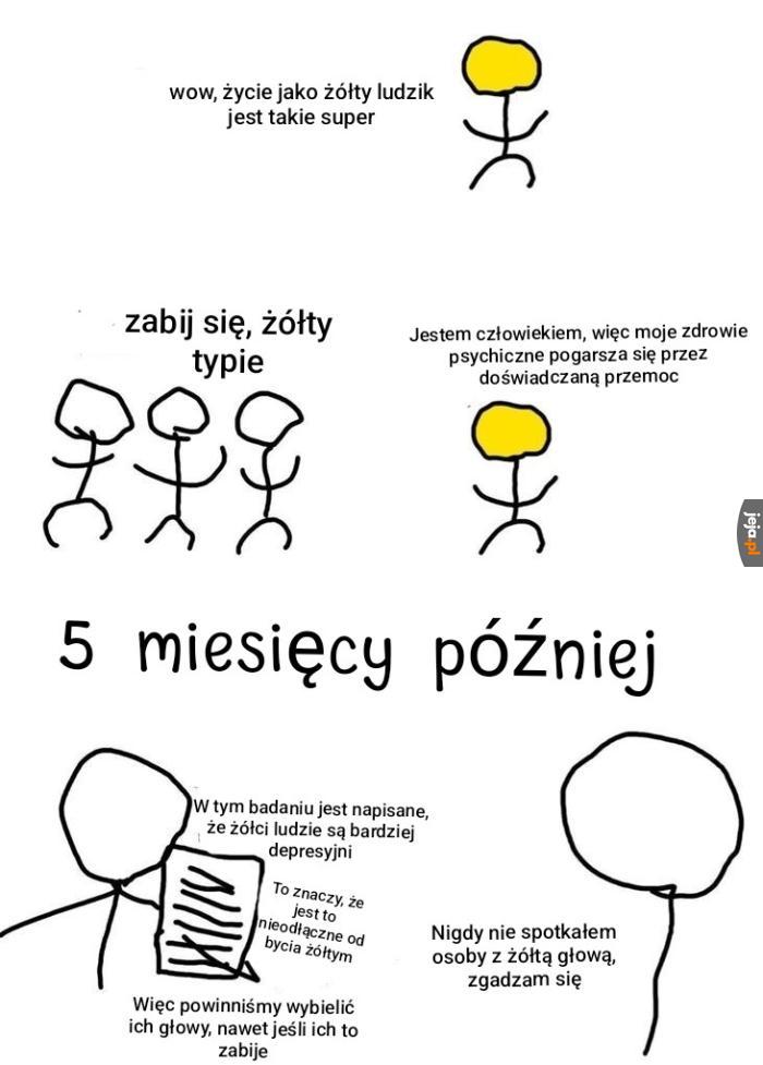 Trochę niefortunne myślenie