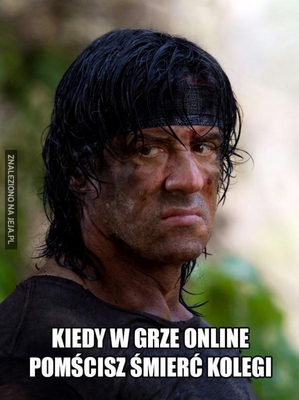 Kiedy w grze online pomścisz śmierć kolegi