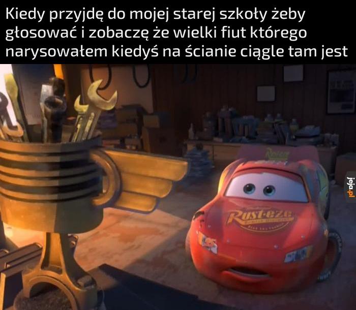 W sumie to nie ma teraz wyborów poza krakowskimi ale jednak