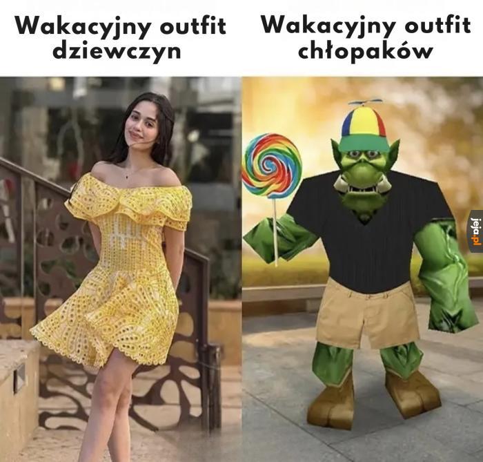 Wakacyjny outfit