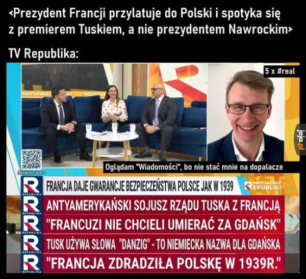 Zaczynam mieć wrażenie, że oni tam tego Tuska nie lubią