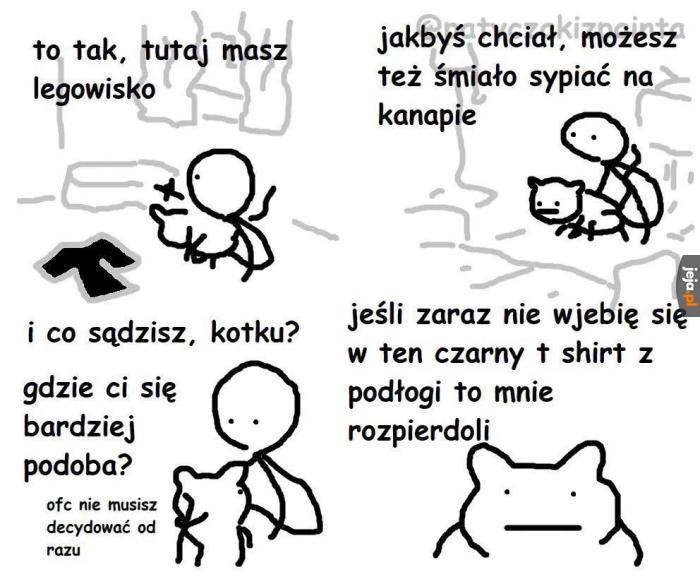 MUSZĘ ZOSTAWIAĆ SIERŚĆ