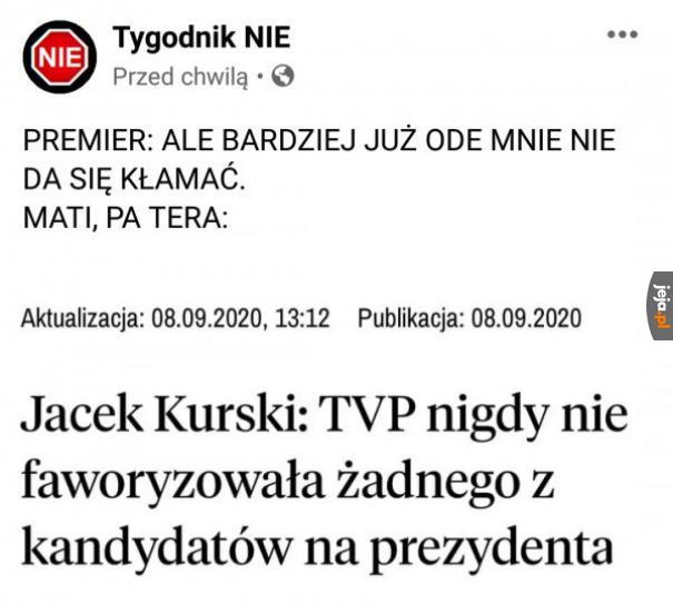 Nawet mu brewka nie tykła, kiedy do mówił