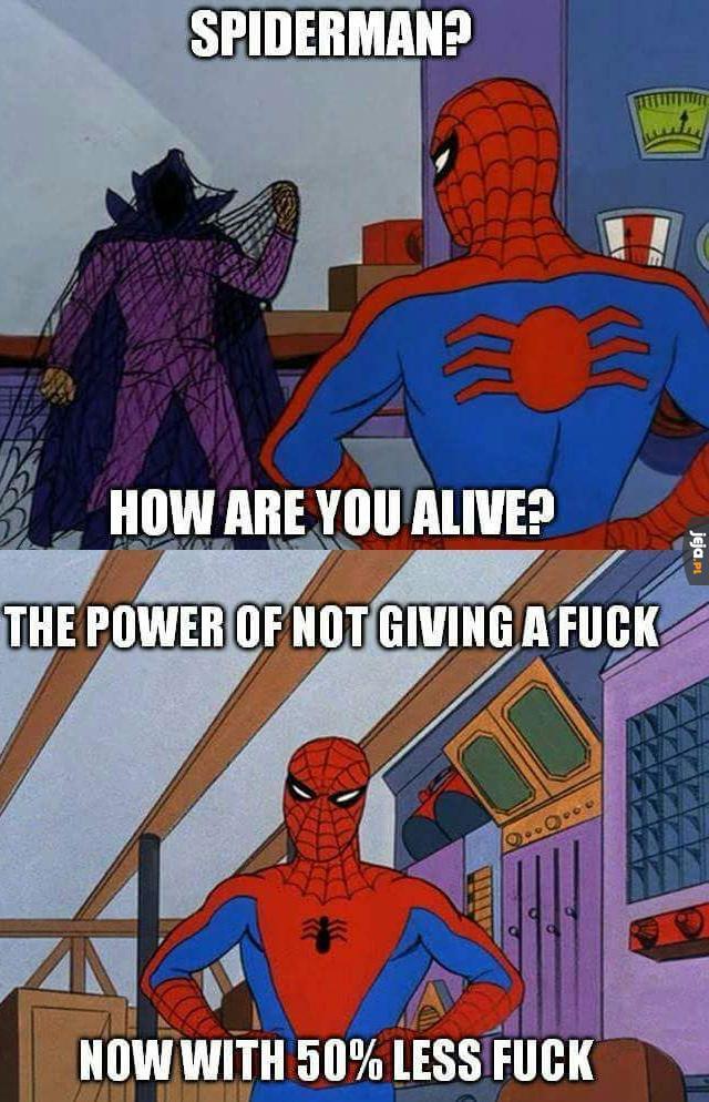 Spiderman, Ty żyjesz?!