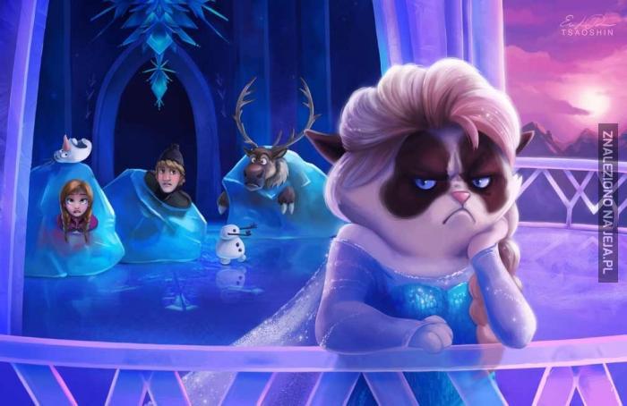 Grumpy Elsa