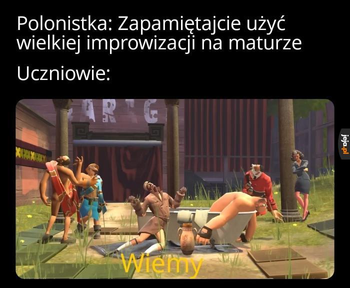 Z pewnością zapamiętamy