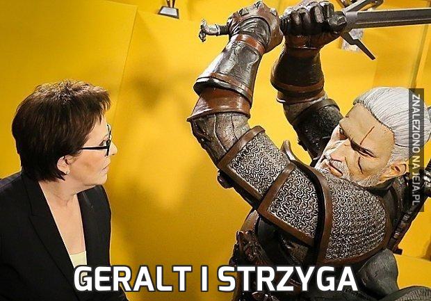 Geralt i Strzyga