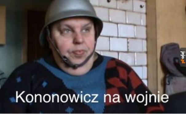 Gotowy na wojnę na ukrainie