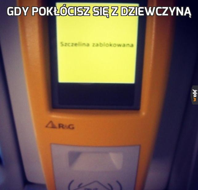 Gdy pokłócisz się z dziewczyną