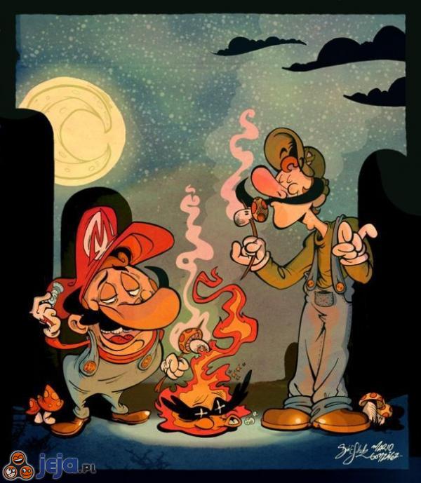Mario, Luigi i "Grzybki"