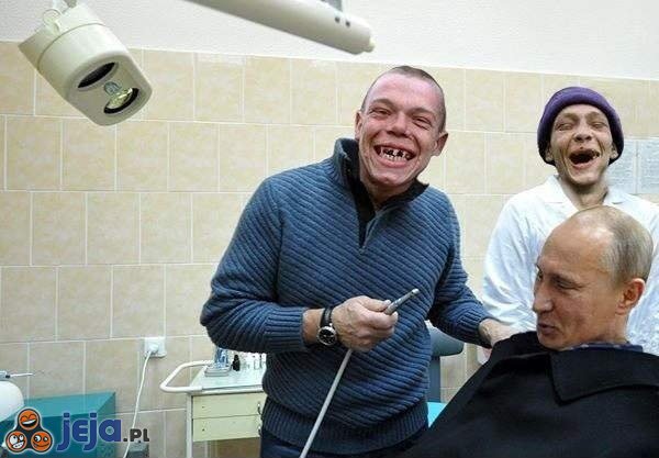 Putin u dentysty