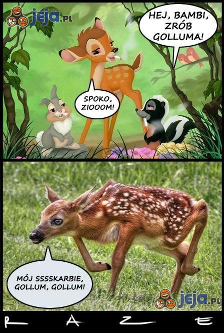 Bambi ma naturalny talent
