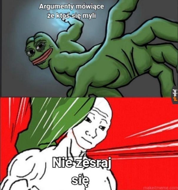 Kończę rozmowę wtedy. Bo upośledzonych się nie obraża