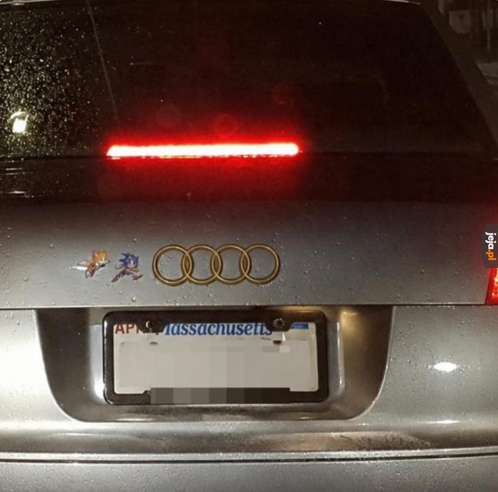 Na pewno bym na to wpadł, gdyby było mnie stać na Audi