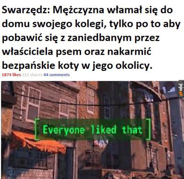 Nie popieram włamań, ale na takie coś chyba można przymknąć oko