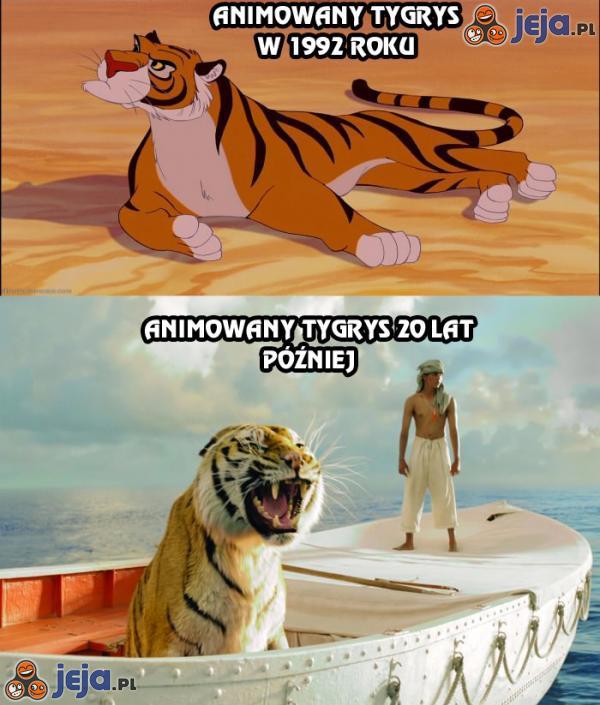 Animowany tygrys 20 lat później