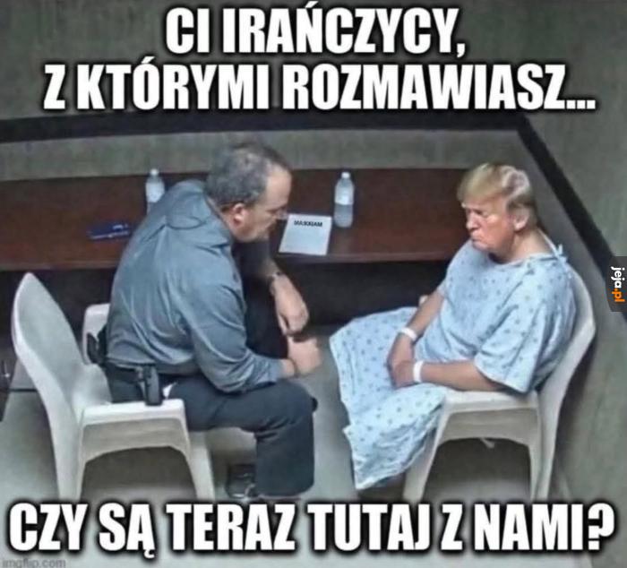 Trudno nie odnieść wrażenia, że on negocjuje sam ze sobą