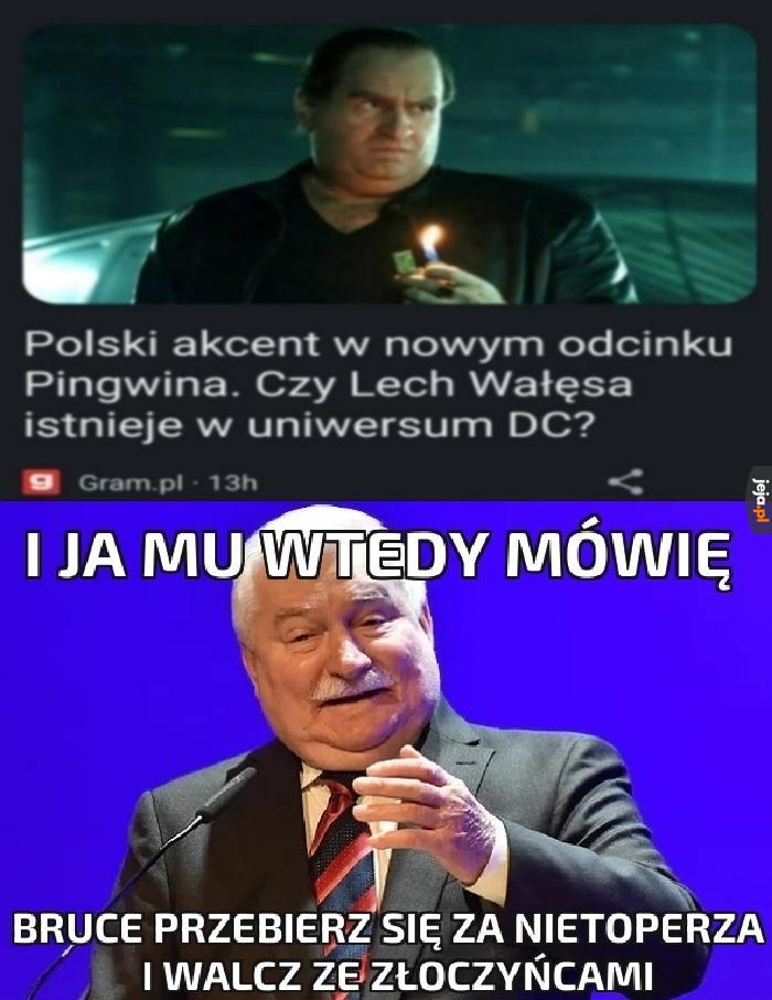 A mógł powiedzieć, żeby wsparł finansowo policję w Gotham City