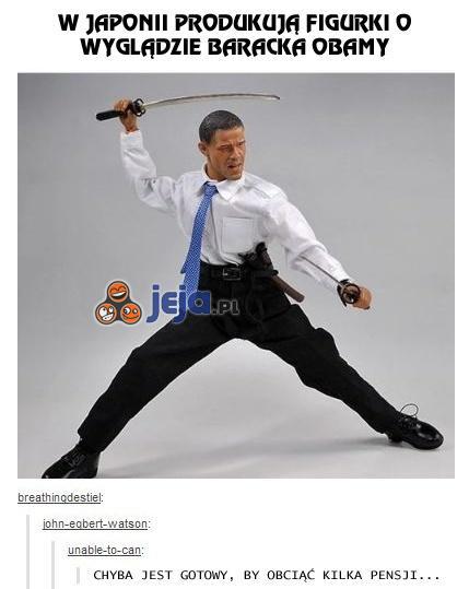 Barack Obama jako figurka