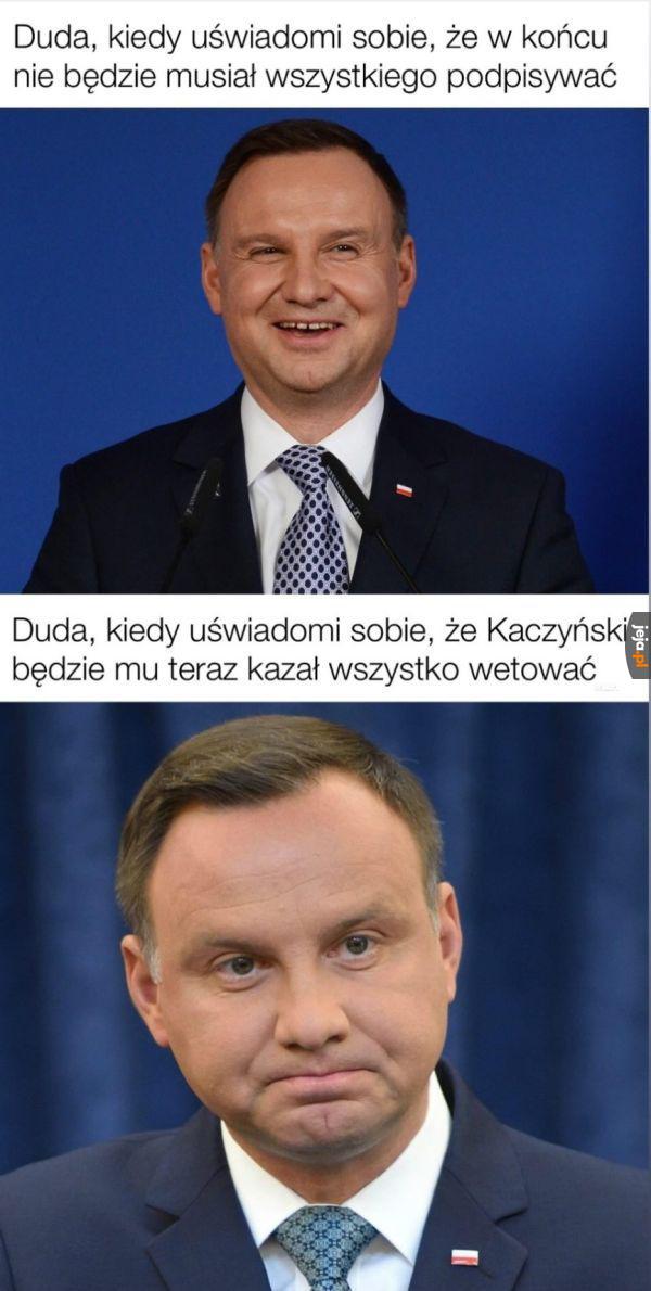 Ciężkie życie prezydenta