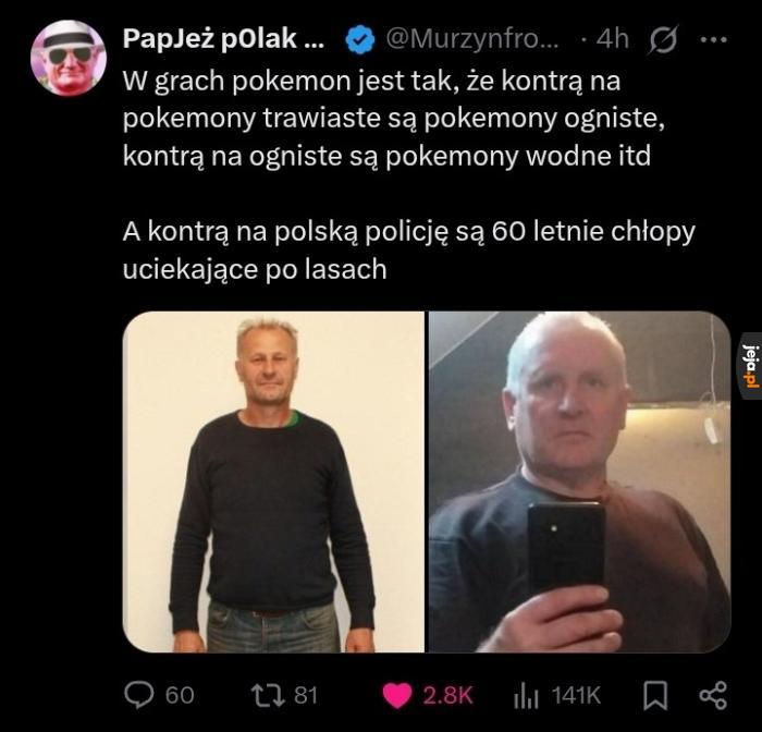 Polska policja can't catch 'em all