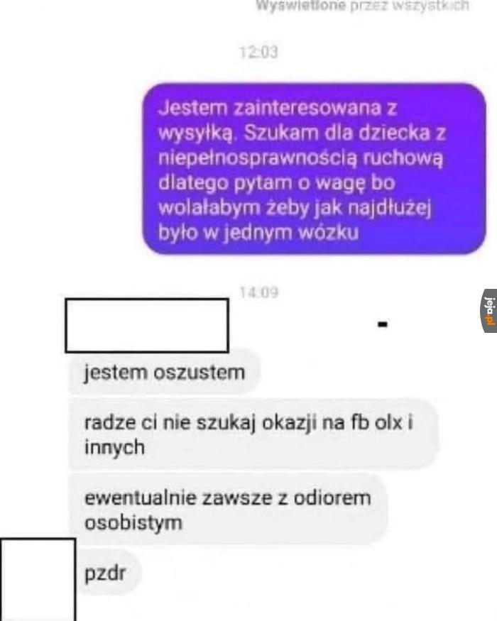 Oszust z zasadami