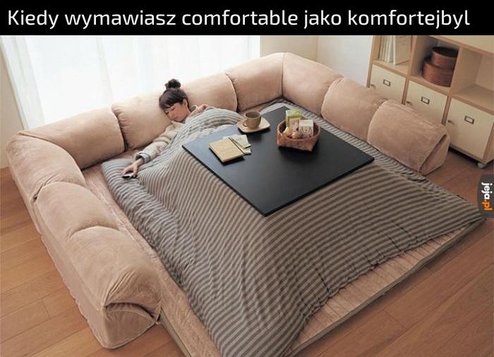 Stolik komfortu