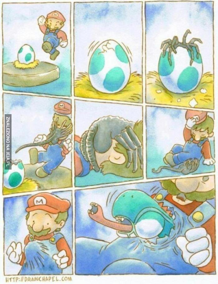 Obcy kontra Mario