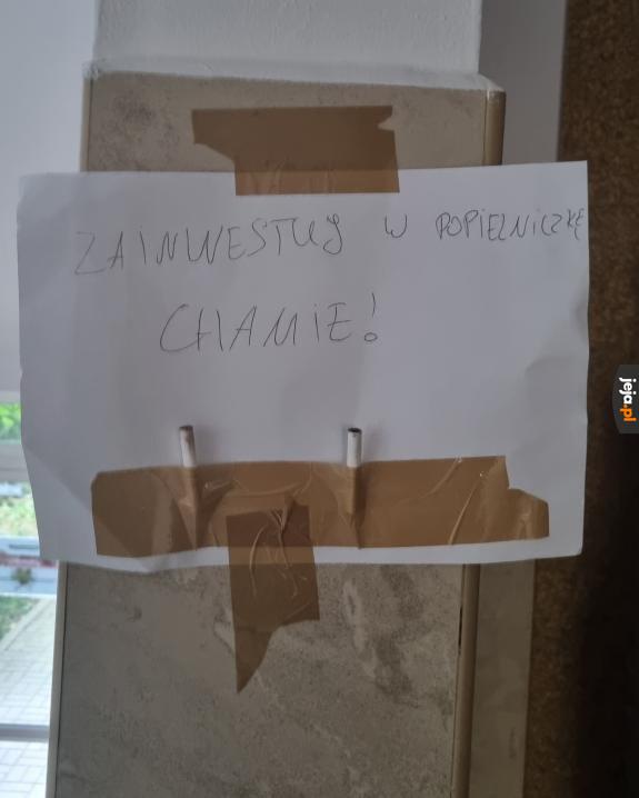 Ktoś się zeźlił