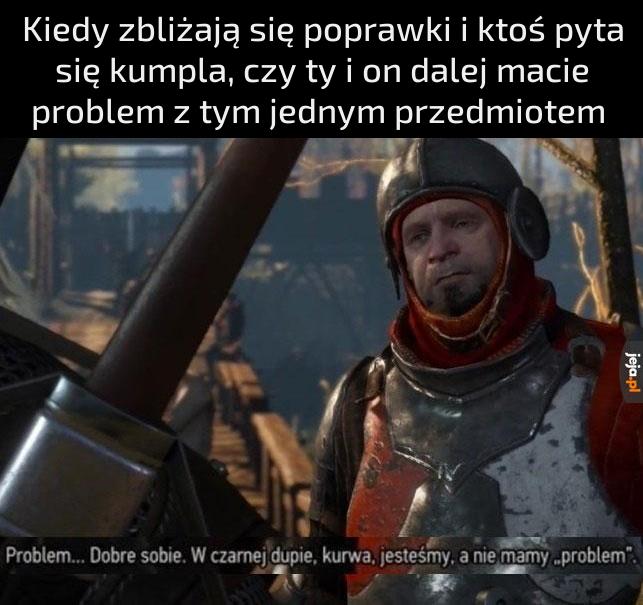 Nie rel, jak na razie