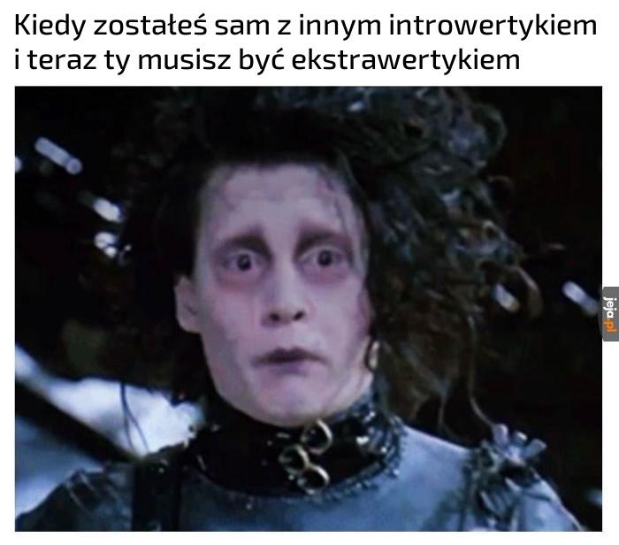 Czuję presję zagadania