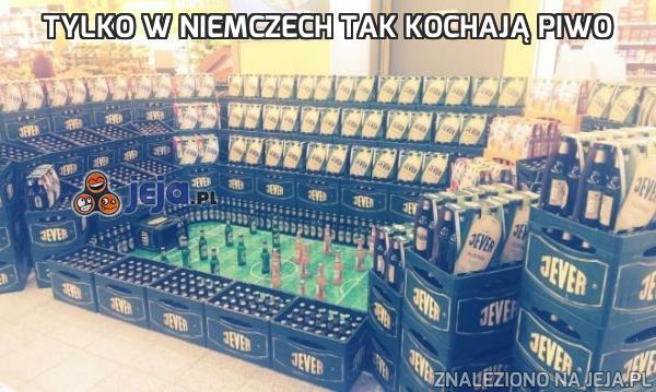 Tylko w Niemczech tak kochają piwo