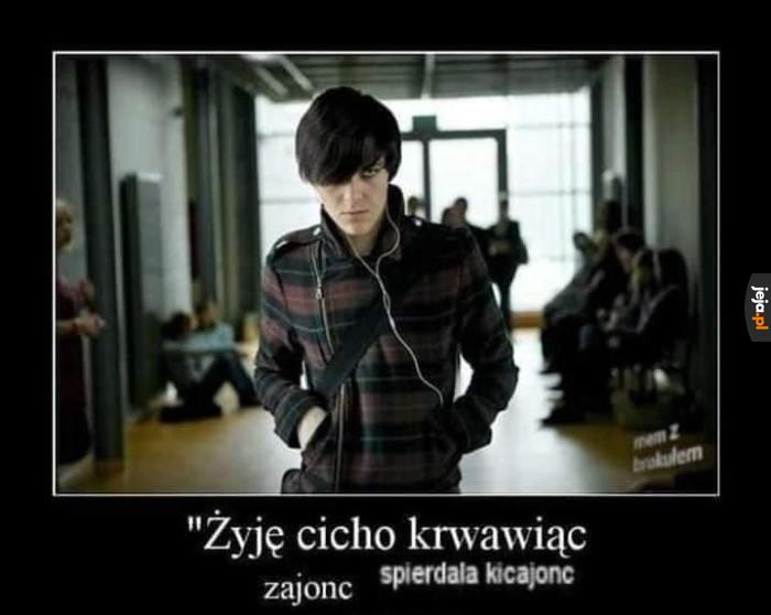 Zajonc ucieka przed Zdzichem