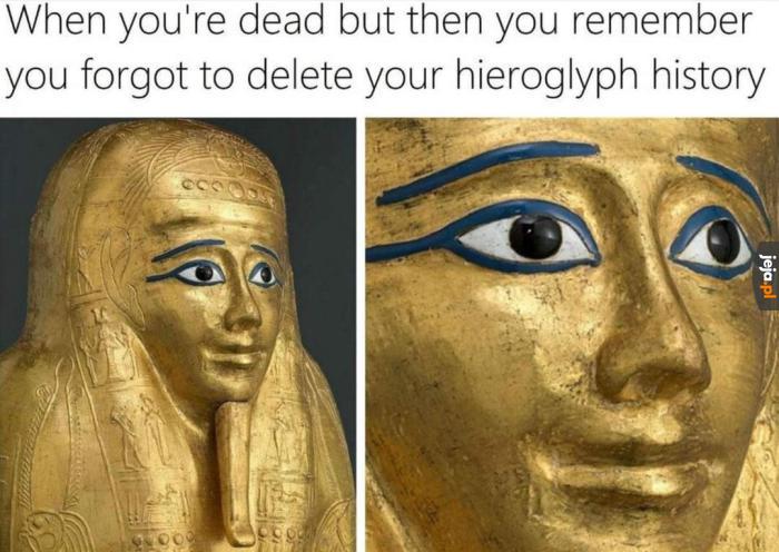 Zdarza się nawet faraonom