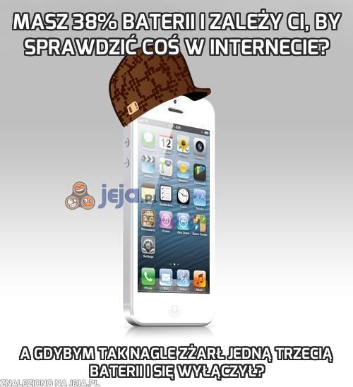 Masz 38% baterii i zależy Ci, by sprawdzić coś w internecie?