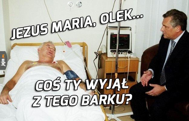 Jego nawet nie wzdrygło