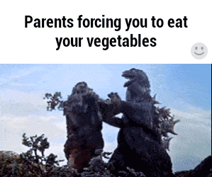 Jedz brokułka! i szpinaczek!