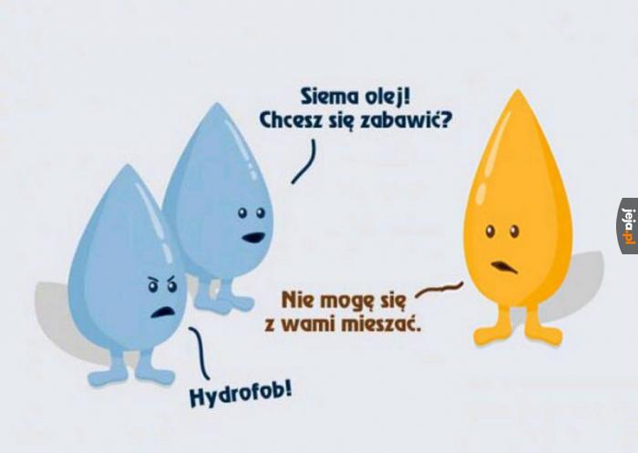 Cóż za ograniczona z niej kropla