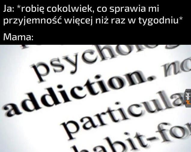 Tylko w tym komputerze siedzisz, może książkę byś poczytał